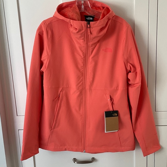 The North Face Shelbe Raschel Coral Hooded Jacket - Picture 1 of 10